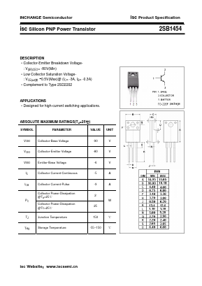 2SB1454 image