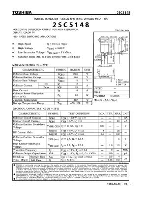 2 Pieces 2sc5144 - Toshiba To-3pl Horizontal Deflection 1 2 Pieces - Foto 7
